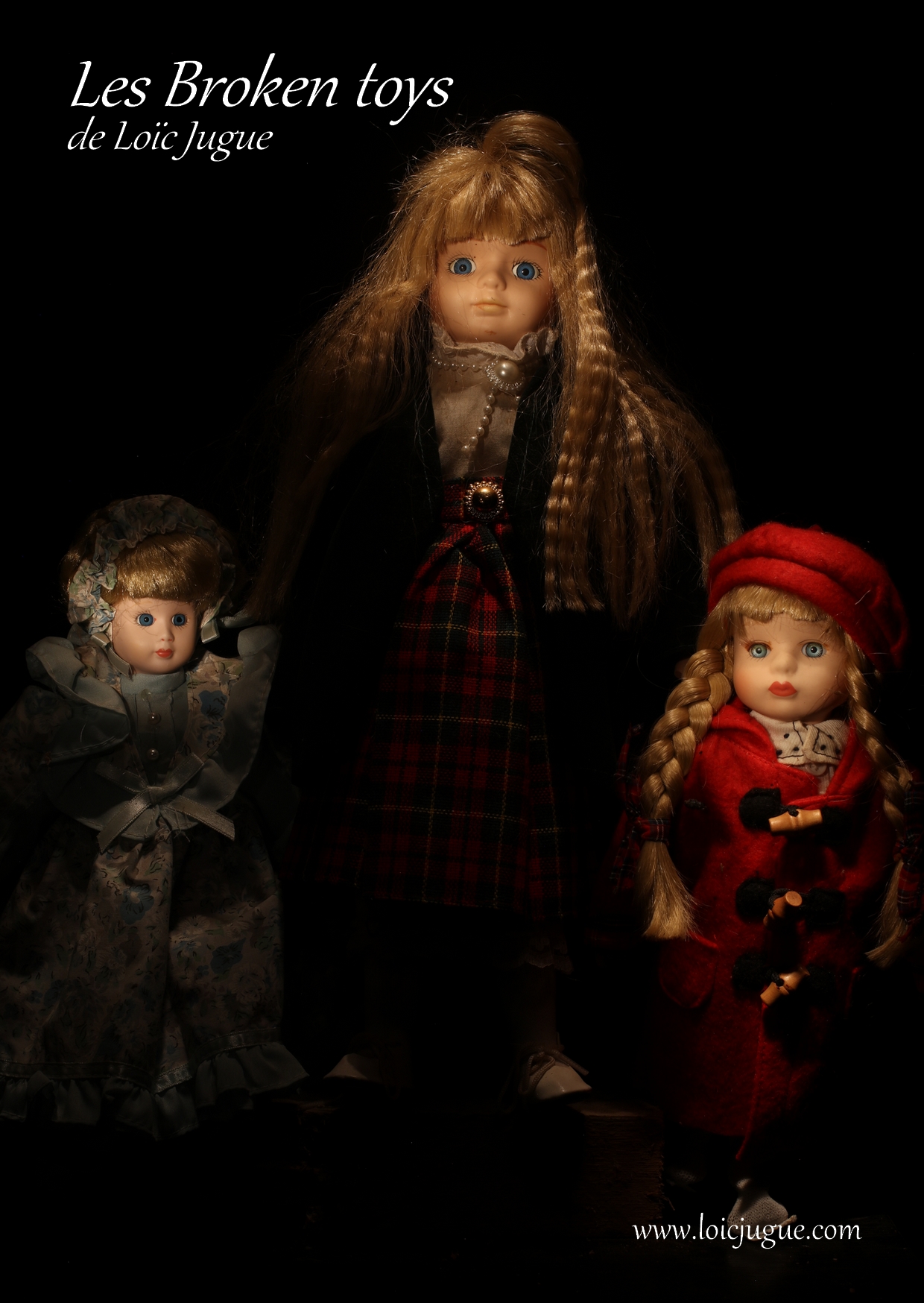Les broken toys de Loïc Jugue: Les trois soeurs