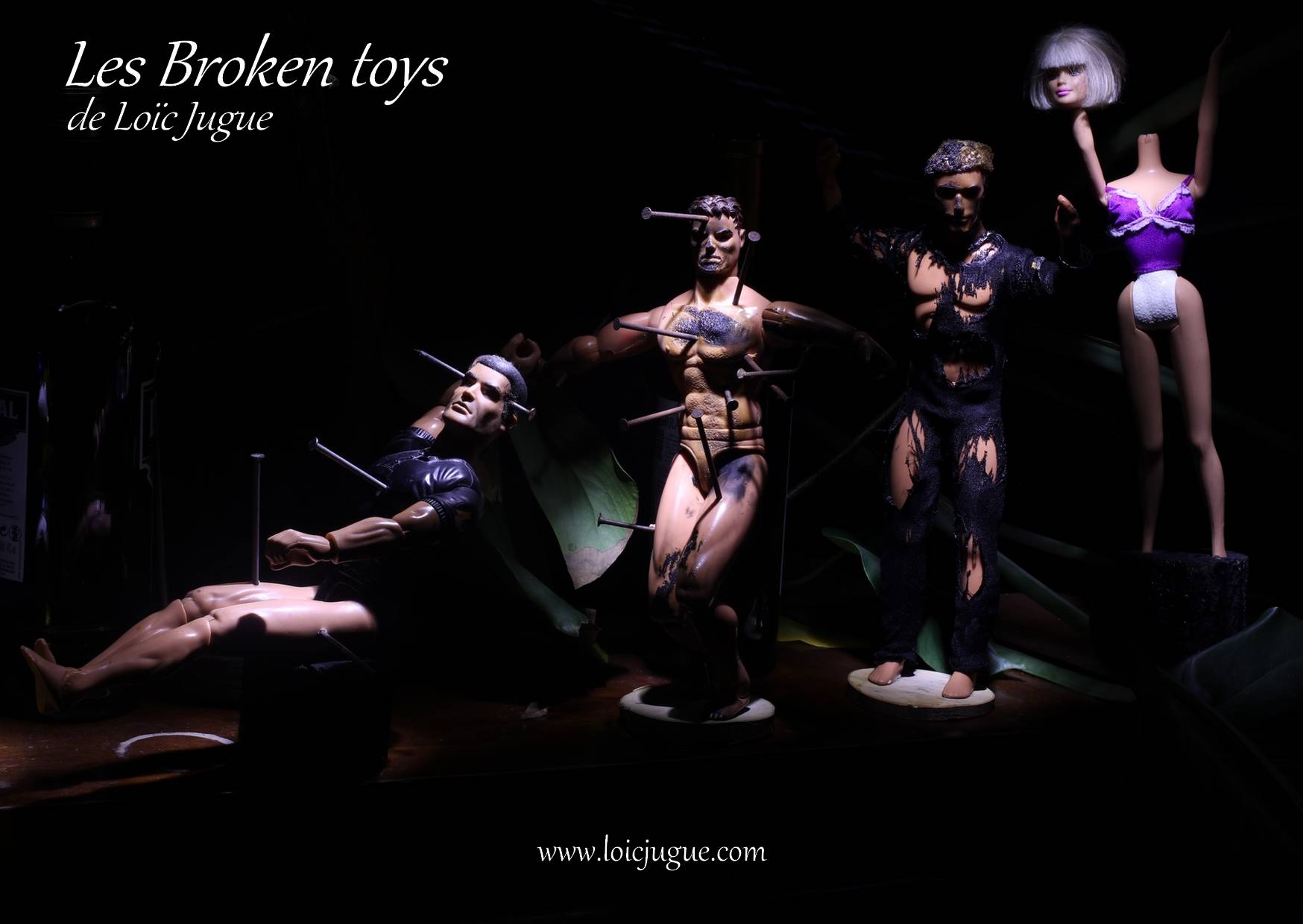 Les broken toys de Loïc Jugue:  Photo de groupe