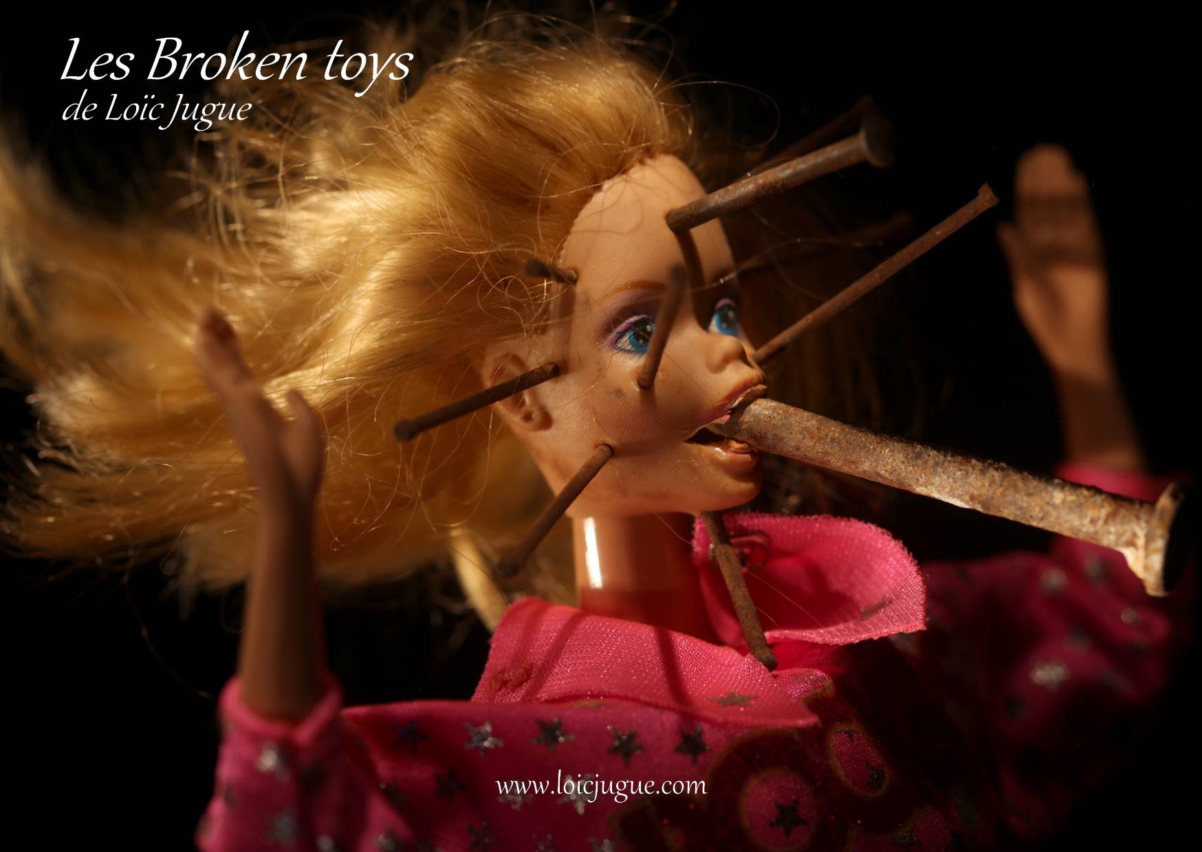 Les broken toys de Loïc Jugue:  poupée fétiche